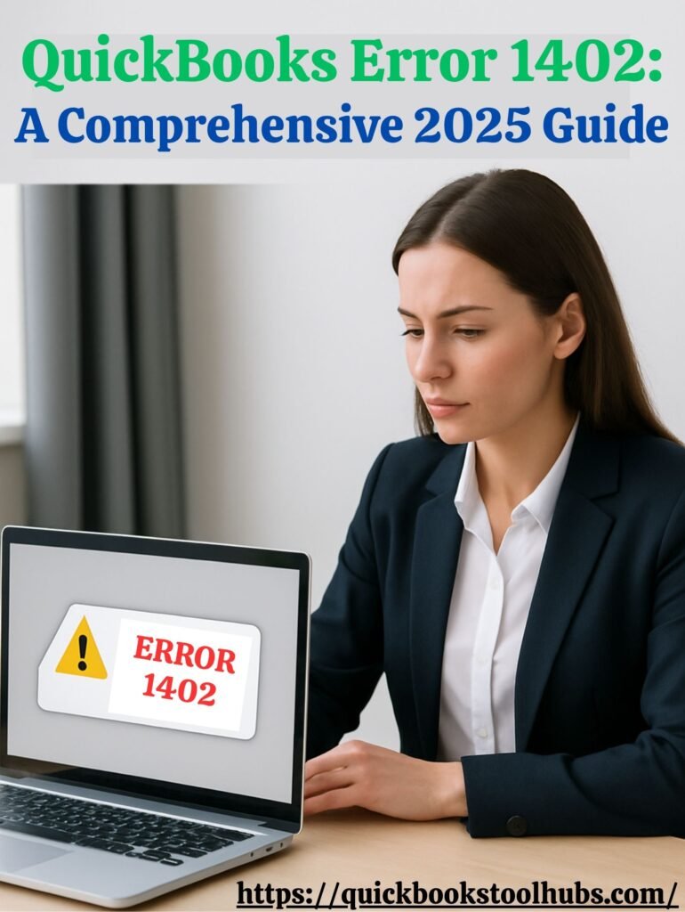QuickBooks Error 1402: A Comprehensive 2025 Guide